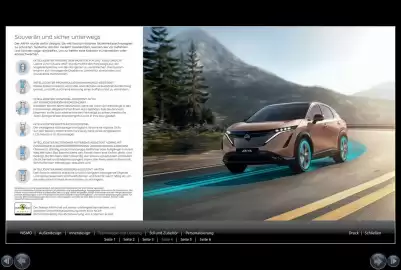Nissan Flugblatt | Ariya Seite 10
