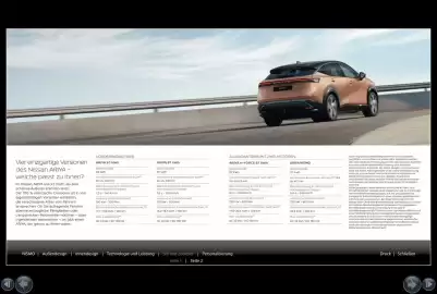 Nissan Flugblatt | Ariya Seite 13