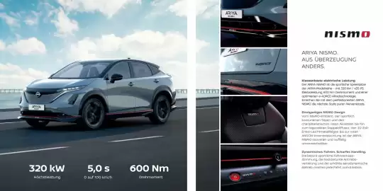 Nissan Flugblatt | Ariya Seite 2
