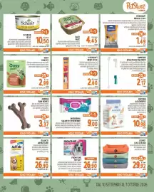 Volantino Pet Store Conad Pagina 3: Inodorina salviette everyday €9,00, Gimdog Bam Bones €3,37