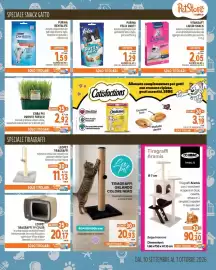 Volantino Pet Store Conad Pagina 7: LEOPET TIRAGRAFFI TV COLOR €20,17, Erba Più pronto fresco €2,92