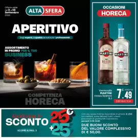 Volantino Altasfera Pagina 1: Vermouth Martini rosso/bianco €7,49