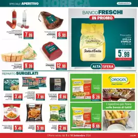 Volantino Altasfera Pagina 13: Arancini mignon ragù L'Ascolana €5,49, Nuggets pastellati Amadori €5,99