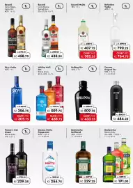 TRAVEL FREE leták Strana 3: Becherovka různé druhy €191,00, Belvedere Vodka €790,25