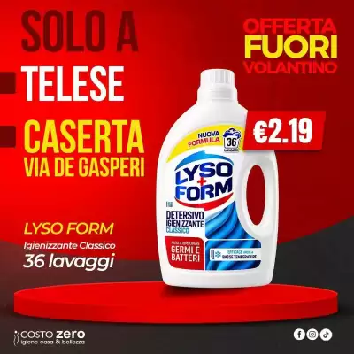 Volantino Costo Zero (valido fino al 6-09)