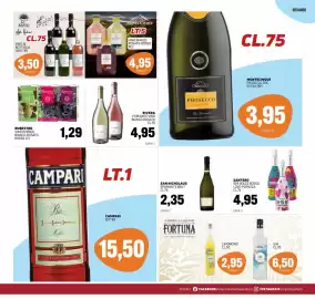 Volantino Emporio Amato Pagina 3: Furfante vino bianco-rosato €4,95, San Nicholaus Spumante Brut €2,35
