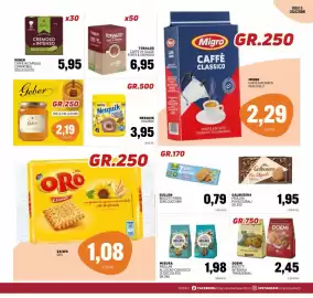 Volantino Emporio Amato Pagina 5: Nesquik polvere €3,95, Gullon biscotti fibra zero zuccheri €0,79