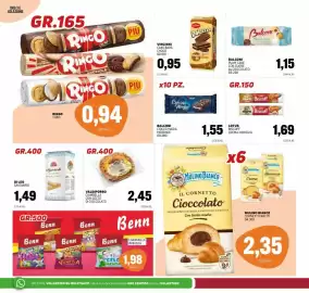 Volantino Emporio Amato Pagina 6: Balconi Ciocco Magia €1,55, Valdiporro ciambella con gocce di cioccolato €2,45