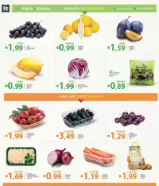 Volantino Supermercati Bruscoli Pagina 2: Coal insalata msta con cipolla €0,89, Funghi champignon tagliati vassoio €1,69