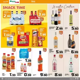 Volantino SpesaPiù Supermercati Pagina 10: Mionetto Prosecco VdB/Prosecco Spago DOCG €6,99, VitaSnella Naturale €1,28