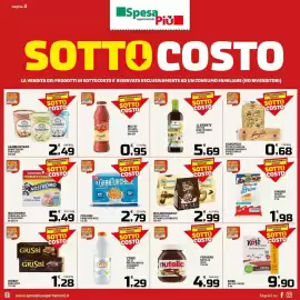 Volantino SpesaPiù Supermercati Pagina 3: Sammontana Barattolino vari gusti €2,49, Garofalo pasta di semola €0,68