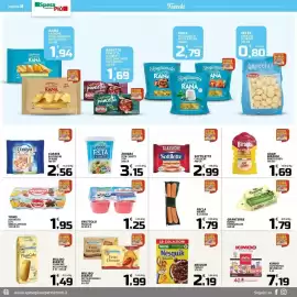 Volantino SpesaPiù Supermercati Pagina 8: Fruttolo Fragola €1,25, Burro Parmareggio €1,79