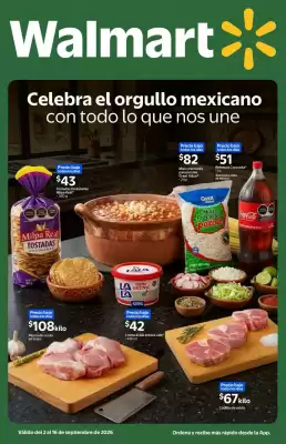Folleto Walmart (válido hasta 16-09)