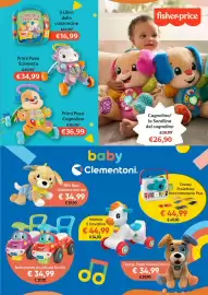 Volantino B di Bimbi Pagina 12: Sofia pronti via/Nicolò Go Go €34,99, Il Libro delle canzoncine Fisher-Price €16,99