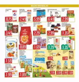 Volantino Mercadò Pagina 10: Biscotti oro fibrattiva integrali/s cereali saiva €2,29, Cialde compostabili Kose €6,49