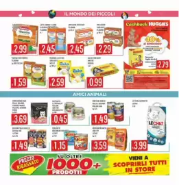 Volantino Mercadò Pagina 17: Paté gatto le specialità italiane €0,45, Mio merenda latte €2,59