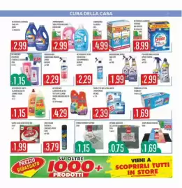 Volantino Mercadò Pagina 19: Scrassatore spray Ace €1,99, Ammorbidente coccolino €2,99
