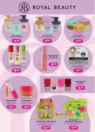 Volantino La Saponeria Pagina 4: Royal Beauty crema corpo fluida €7,90, Royal Beauty crema corpo €7,90