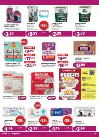 Volantino La Saponeria Pagina 9: Huggies Little Movers €8,99, Huggies Extra Care pannolini assortiti €8,99