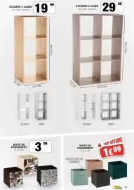 Catalogue Marché aux Affaires page 11: BOITE DE RANGEMENT €1,99, BOITE DE RANGEMENT €3,99