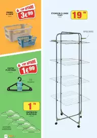 Catalogue Marché aux Affaires page 4: CINTRE PLASTIQUE €1,99, Cintres en plastique €1,79