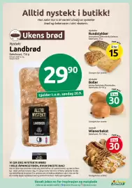 Joker kundeavis Side 6: Landbrød €29,90, Wienerbakst €30,00