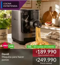 Catálogo Constructor Sodimac Página 3: Falabella - maquina para hacer pastas €189.990,00