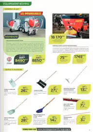 Catalogue Point Vert page 3: REVEX Pelle ronde col de cygne €14,08, RABOT À LISIER €27,25