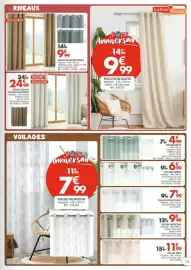 Catalogue La Foir'Fouille page 13: SOANA RIDEAU ISOLANT €24,99, RIDEAU OCCULTANT DARLA €9,99