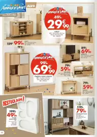 Catalogue La Foir'Fouille page 2: CHEVET €29,99, ÉTAGÈRE 6 CASES 3 PORTES €69,99