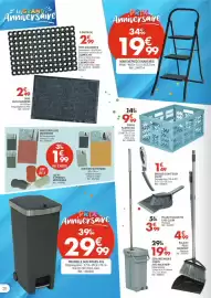 Catalogue La Foir'Fouille page 20: Tapis Caillebotis €2,99, MARCHESPIED 3 MARCHES €19,99