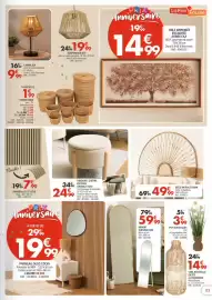 Catalogue La Foir'Fouille page 3: ELKI TABOURET COFFRE €24,99, EMAN Déco murale €49,99