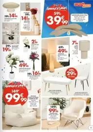 Catalogue La Foir'Fouille page 5: BOUCLETTE OLMETO ROCKING CHAIR €99,99, COMPRI FAUTEUIL CÔTELÉ VELOURS €99,99