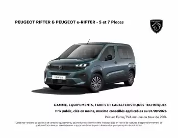 Catalogue Peugeot page 1
