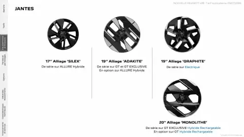 Catalogue Peugeot page 14