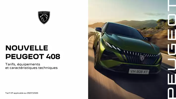 Peugeot (valable jusqu'au 30-09)