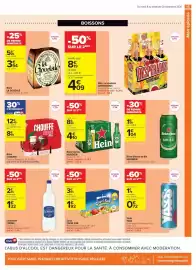 Catalogue Carrefour Contact page 15: Heineken Bière blonde €4,10, CHOUFFE Bière €8,68