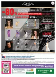 Catalogue Carrefour Contact page 20: L'ORÉAL SÉRUM ANTI-RIDES REVITALIFT FILLER €2,00