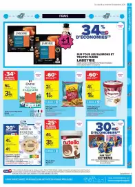Catalogue Carrefour Contact page 7: Extra Houmous à la libanaise €4,90, OVIVE Truite Fumée d'Aquitaine €3,95