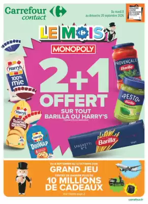 Carrefour Contact | LE MOIS MONOPOLY (valable jusqu'au 20-09)