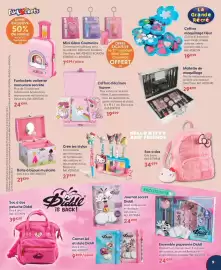 Catalogue La Grande Récré page 9: Coffret d'écriture licorne €19,99, HELLO KITTY Sac à dos €34,99