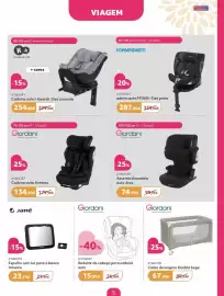 Folheto Prénatal Página 5: Giordani Redutor de cabeça para cadeira auto €15,99, Cadeira auto i-Guard i-Size cinzenta €254,00