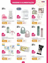 Folheto Prénatal Página 7: Pee & poo pack de toalhitas húmidas pop up €1,29, Babete de silicone that's love €7,19
