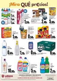 Folleto UDACO Página 2: Nescafé Dolce Gusto café espresso intenso o con leche €2,48, Font Vella agua mineral €0,69
