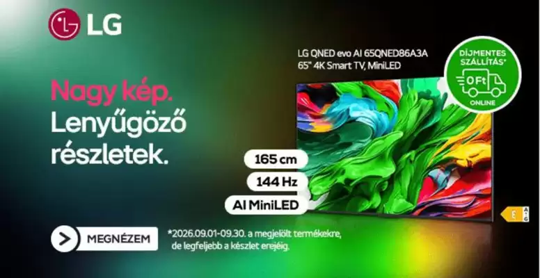 Euronics akciós újság (érvényes eddig: 30-09)