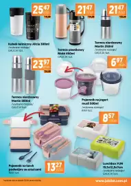 Jubilat gazetka Strona 11: Termos plastikowy Mobi 450ml GALICJA €21,47, Pojemnik na jogurt musli RAVI €8,57