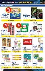 Ritchies catalogue week 36 Page 10: Gorilla Super Glue Gel or Liquid €12,75, Purina One Cat Food Varieties €13,50