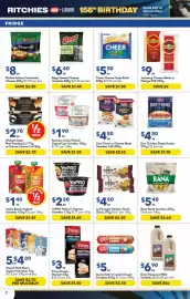 Ritchies catalogue week 36 Page 2: Bega Grated Cheese Varieties €6,40, La Famiglia Kitchen Garlic Slices €4,50