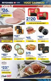 Ritchies catalogue week 36 Page 4: AusFresh Olives €6,00, San Marino Prosciutto €45,00