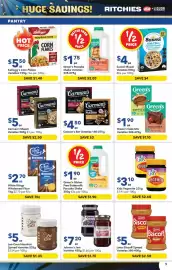 Ritchies catalogue week 36 Page 9: Leo Coco Hazelnut Spread Varieties €5,00, Kids Vegemite €3,10